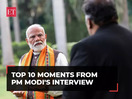 PM Modi interview: From West Bengal predictions to Odisha assembly elections, top 10 moments