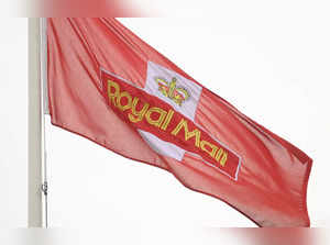 FILE PHOTO: Royal Mail flag in London