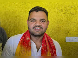 Gonda: Karan Bhushan Singh, who has been announced as the BJP candidate from Gon...