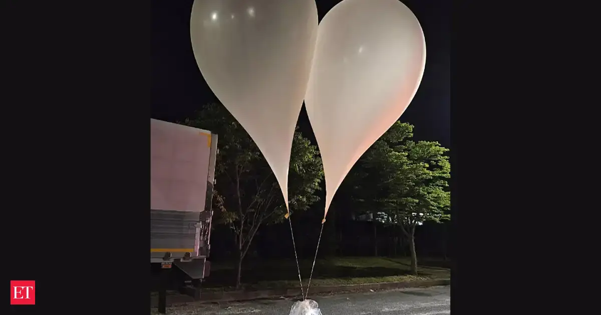 South korea north korea: North Korea flies trash balloons over the South as leader Kim doubles down on satellite ambitions - Vimarsana News