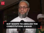 BJP wants to abolish the Constitution; hide their failures by showing Muslim fear, hatred: AIMIM Chief Asaduddin Owaisi