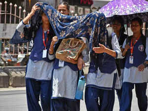 Delhi weather tops 50°C for the first time ever amid 'severe heat wave' conditions: IMD:Image
