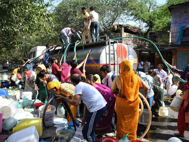 Delhi faces water shortage