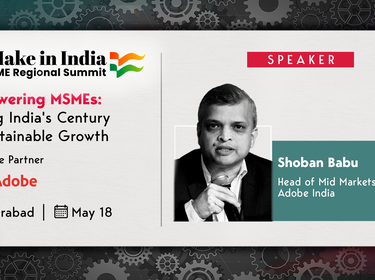 ET MSME Regional Summit - Hyderabad: Shoban Basu's keynote on building future-ready MSMEs