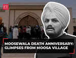 Sidhu Moosewala death anniversary: Glimpses from Moosa village