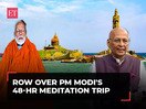 Congress complains to ECI over PM Modi's 48-hr meditation trip, calls it 'indirect campaigning'