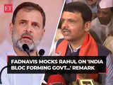 'Mungerilal Ke Haseen Sapne', Devendra Fadnavis mocks Rahul Gandhi’s claims of INDIA bloc forming govt on June 4