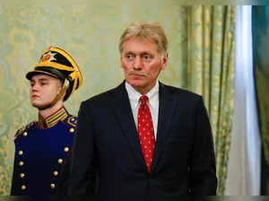 Kremlin spokesman Dmitry Peskov attends a meeting of Russian President and Bahrain's King at the Kremlin in Moscow on May 23, 2024.