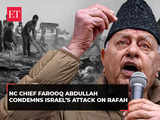 'Israel’s attack on Palestine shows it wants to expel Muslims from entire world': Farooq Abdullah