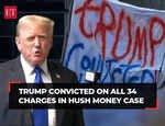 'A very innocent man': Donald Trump convicted on all 34 charges in hush money case