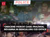 'Obscene videos' case: Suspended JD(S) MP Prajwal Revanna brought to CID office in Bengaluru