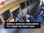 Kerala woman delivers baby girl on KSRTC bus in Thrissur, video goes viral