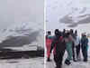 Pleasant surprise for tourists: Himachal Pradesh sees fresh snowfall. Videos go viral