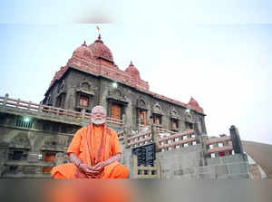 Kanniyakumari, May 31 (ANI): Prime Minister Narendra Modi meditates at the Vivek...