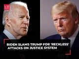 'Reckless' for Trump to call Hush-money trial rigged: Biden