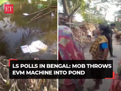 Lok Sabha Polls Phase 7: Mob loots EVM, throws VVPAT machine into pond in West Bengal's South 24 Paraganas