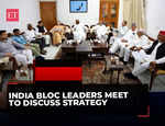 INDIA bloc leaders meet underway in Delhi to discuss strategy, TMC and PDP skip