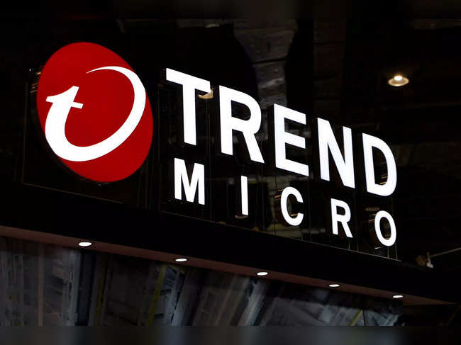 FILE PHOTO: A Trend Micro booth is seen at CYBERSEC 2022 in Taipei