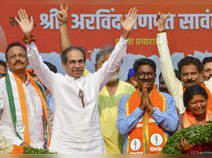 Mumbai: Shivsena (UBT) chief Uddhav Thackeray, the party leader and candidate fr...