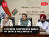 Election Commission holds press conference a day ahead of 2024 Lok Sabha poll results | Live