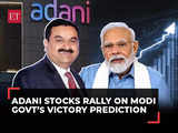 Adani vs Modi 3.0: Exit poll acts as a boon for conglomerate, stocks rise up to 16%