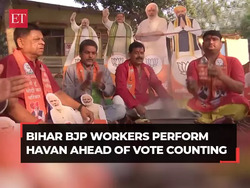 Bihar: BJP workers perform havan in Patna ahead of Lok Sabha Election results
