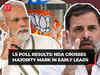 Lok Sabha Results 2024: NDA crosses majority mark in early leads; INDIA bloc above 200