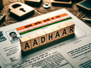 Only 10 days left to update your Aadhaar details for free:Image