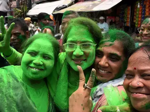 Exit polls a 'farce'