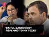 'Rahul Gandhi not replying to my texts': Mamata drops big hint of possible rift in INDIA Bloc