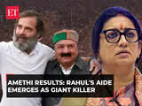 Amethi Results 2024: Smriti Irani concedes defeat; Rahul's aide KL Sharma emerges as giant killer