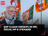 Lok Sabha Results 2024: BJP clean sweeps in Madhya Pradesh, Delhi, Himachal and Uttarakhand