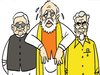 With BJP falling short of majority, Nitish Kumar and Chandrababu Naidu return as kingmakers