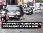 Mumbai receives season's first pre-monsoon showers; waterlogging witnesses in several parts