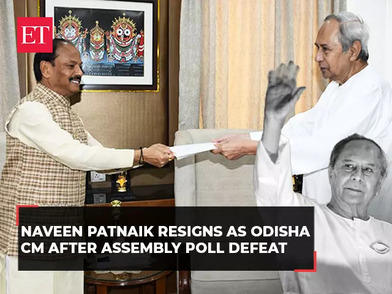 BJD supremo Naveen Patnaik resigns as Odisha CM after losing to BJP in the Assembly Election