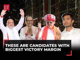 Lok Sabha Results: Amit Shah, Shivraj, Abhishek Banerjee - Candidates with biggest victory margin
