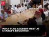 INDIA bloc leaders meet at Kharge's residence to discuss possibilities of govt formation