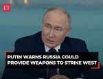 Vladimir Putin warns Russia could provide long-range weapons to others to strike Western targets