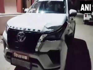 Rajasthan leader of Opposition and Congress leader Tika Ram Jully injured in road accident:Image