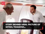 'We greeted each other': Story behind viral picture of Nitish Kumar, Tejashwi Yadav on flight to Delhi