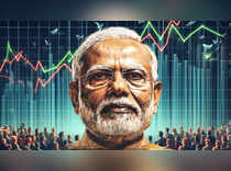 Sensex rises 400 pts, Nifty above 22,700 as Modi magic helps calm D-Street