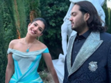 Radhika Merchant's princess look in blue gown with Anant Ambani goes viral: Check unseen pics from lavish Italian cruise party