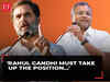 NDA 3.0: 'Rahul Gandhi must take up the position…', Karti Chidambaram on Leader of Opposition