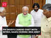 Watch: PM Modi's candid chat with Nitish Kumar, Chandrababu Naidu during NDA meet