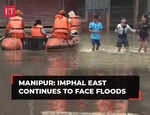 Devastation in Manipur: Thousands affected as Imphal East continues to face floods, houses submerged