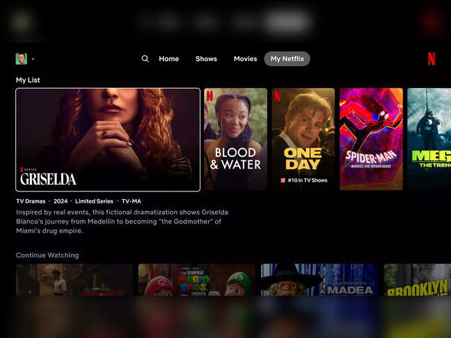 Netflix tests TV app redesign