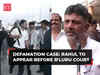 Defamation case: Rahul Gandhi to appear before Bengaluru court; 'false, bogus...', says DK Shivakumar