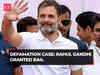 Rahul Gandhi granted bail in defamation case filed by BJP; next hearing on July 30