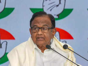Senior Congress leader P Chidambaram 