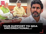 NDA 3.0: 'Our support unconditional…' TDP’s Nara Lokesh on supporting Modi govt